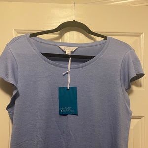 Women’s NWT Blue soft shirt Size M